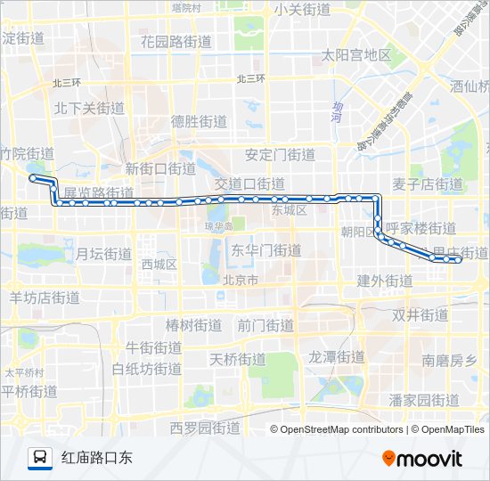 118 bus Line Map