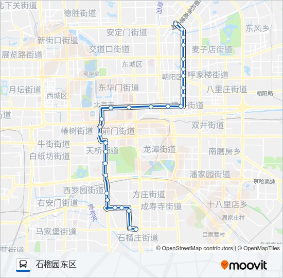 公交120路的线路图