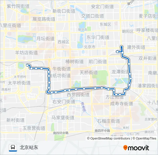 122 Bus Line Map