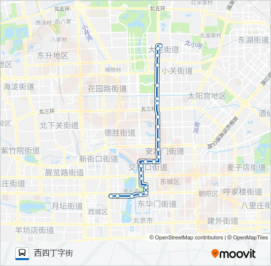 124 Bus Line Map