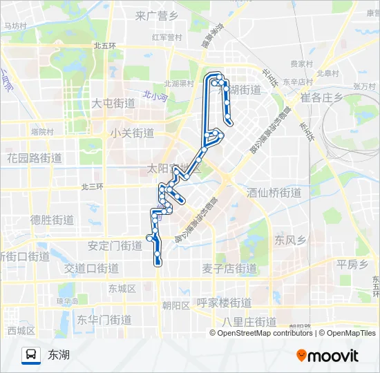 130 Bus Line Map