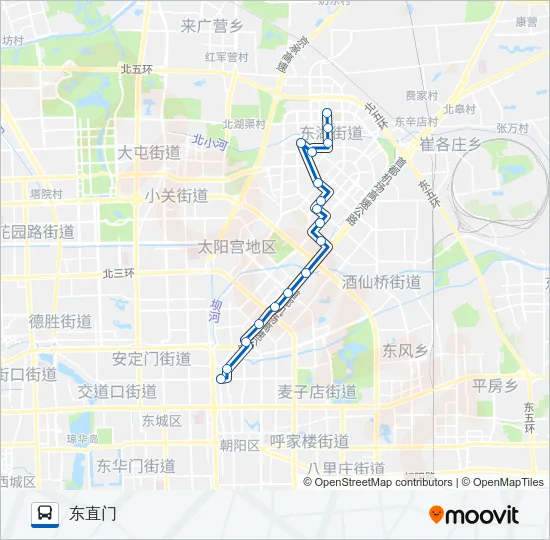 131 Bus Line Map