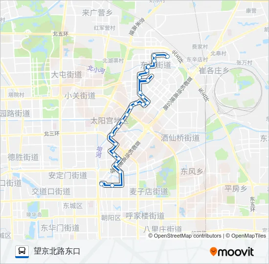 132 Bus Line Map