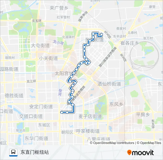 132 Bus Line Map