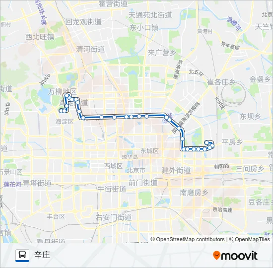 302 Bus Line Map