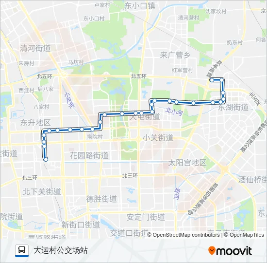 311 Bus Line Map
