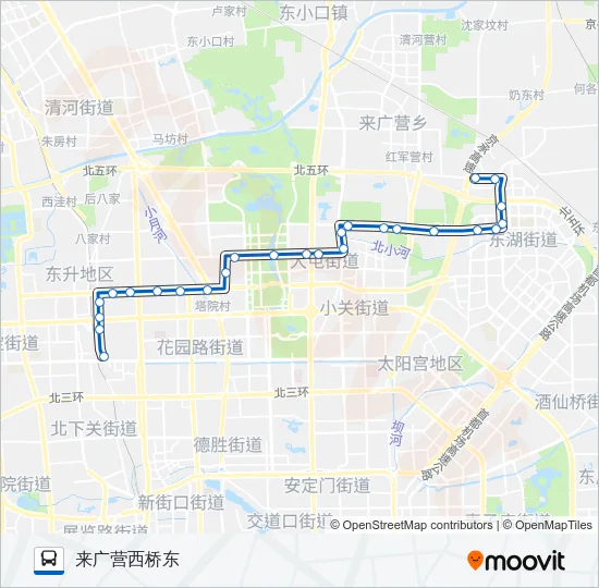 311 Bus Line Map