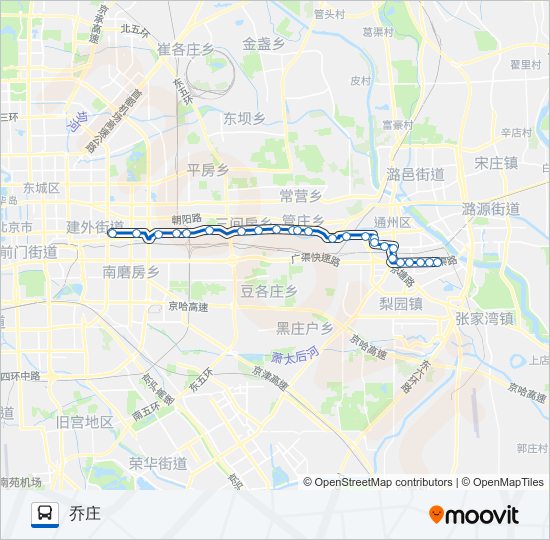 公交312路的线路图