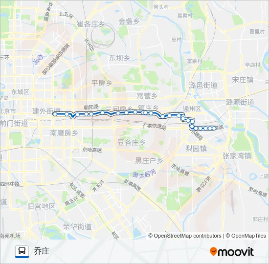 312 Bus Line Map