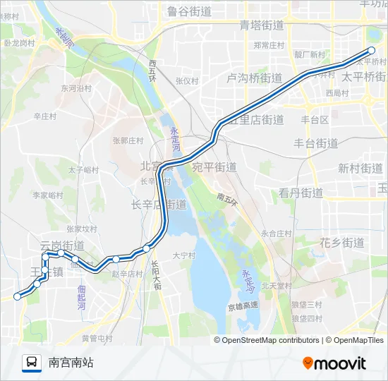 321 Bus Line Map