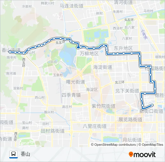 331 Bus Line Map