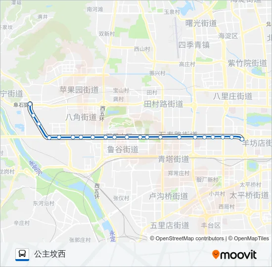 337 Bus Line Map