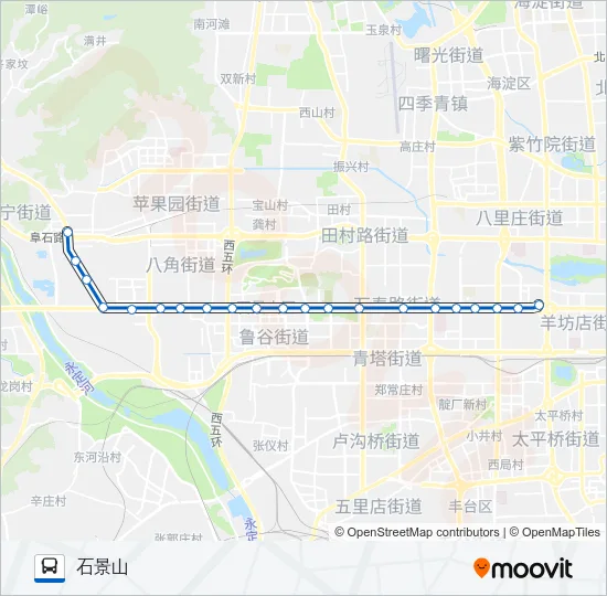 337 Bus Line Map