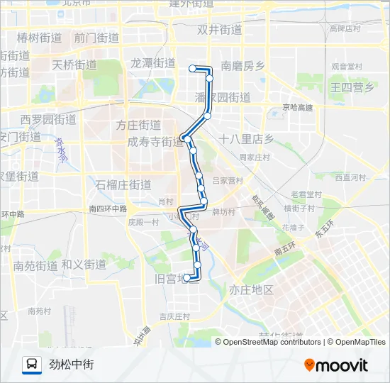 352 Bus Line Map