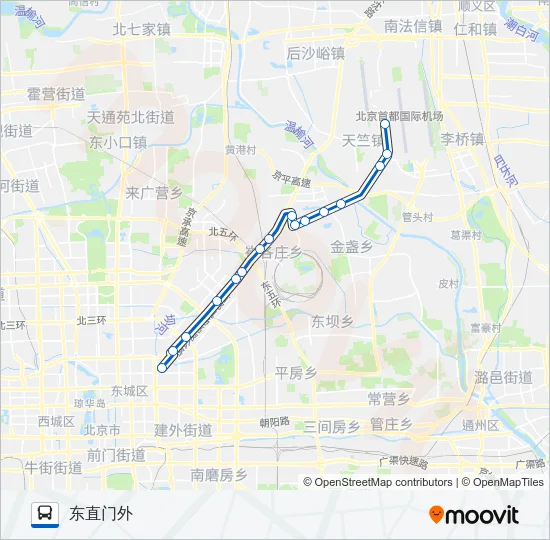 359 Bus Line Map