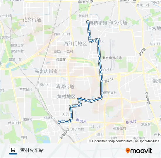 369 Bus Line Map