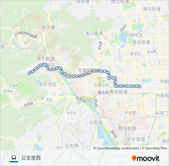 370 Bus Line Map