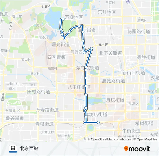 374 Bus Line Map