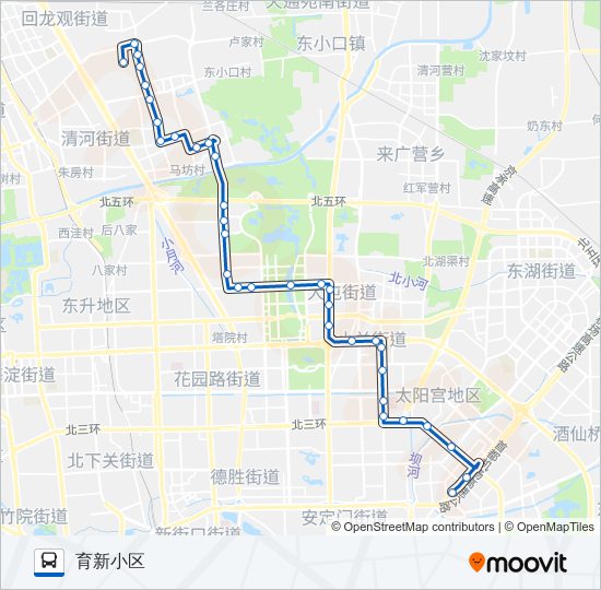 379 bus Line Map