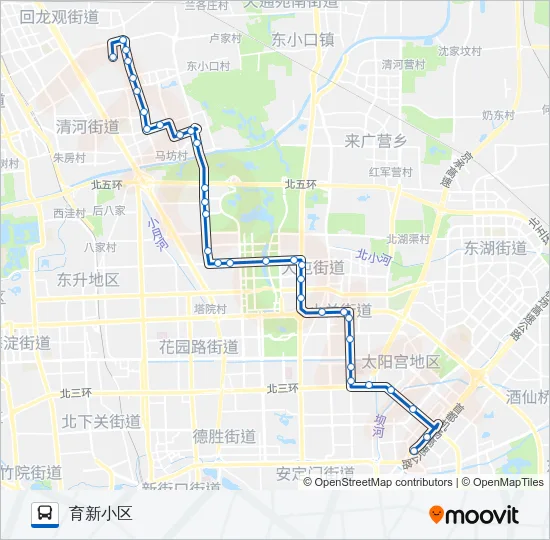 公交379路的线路图