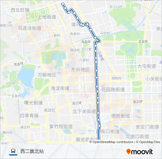 392 Bus Line Map