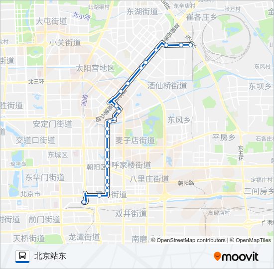 403 bus Line Map