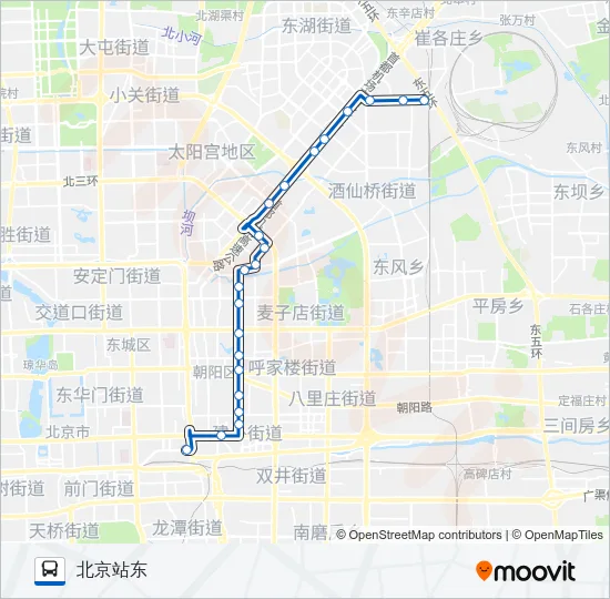 403 Bus Line Map
