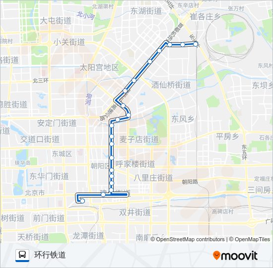 403 bus Line Map