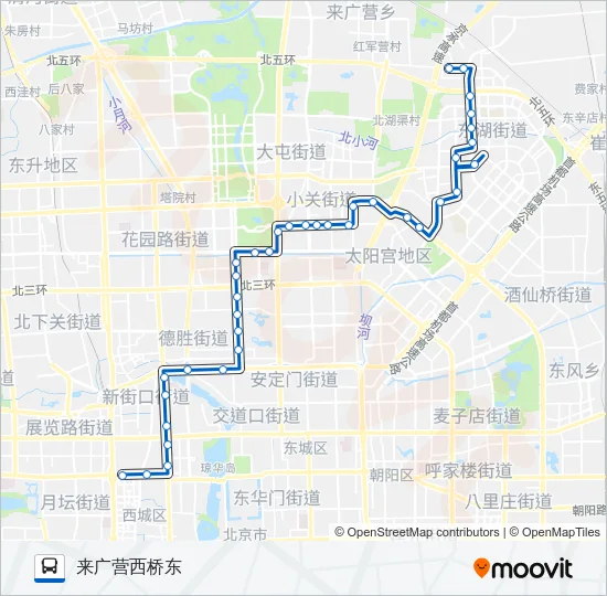 409 Bus Line Map
