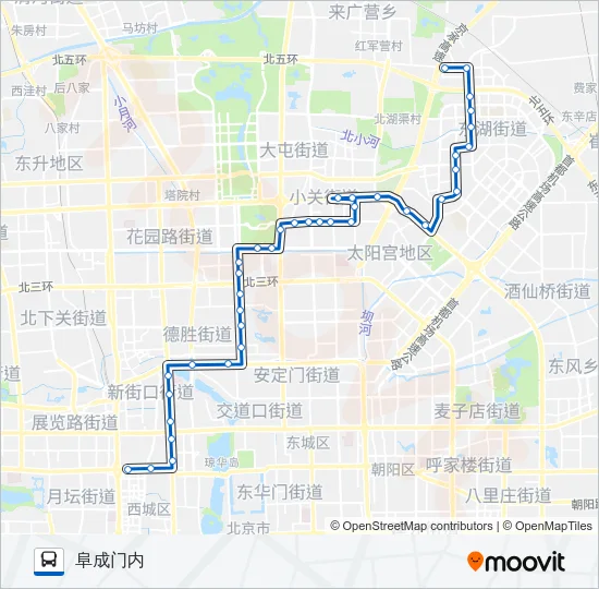 409 Bus Line Map