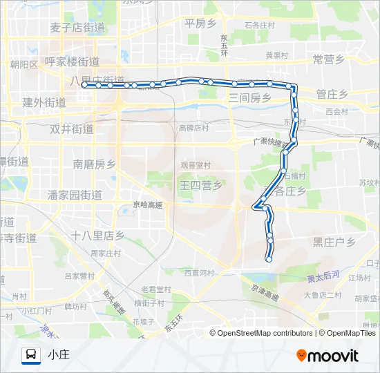 411 Bus Line Map