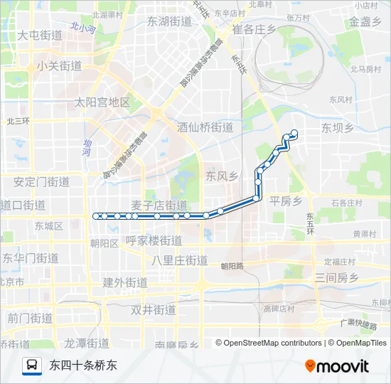 431 Bus Line Map