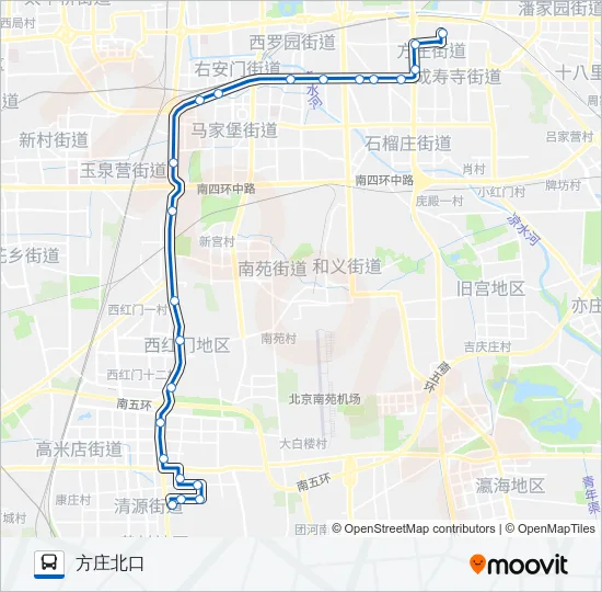 434 Bus Line Map