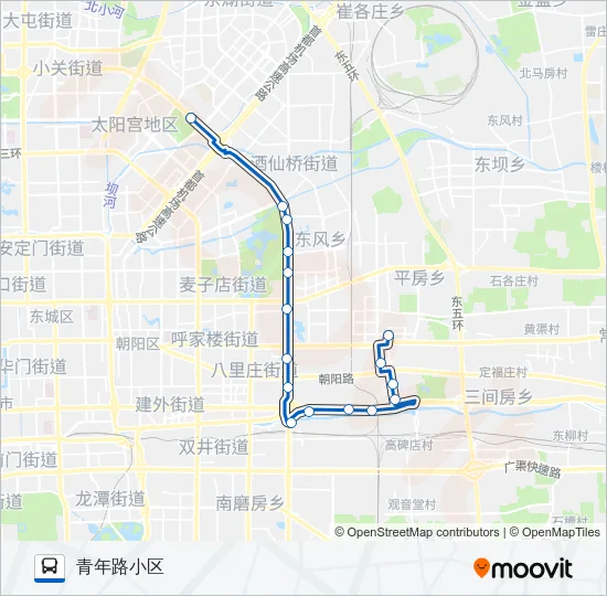 450 Bus Line Map