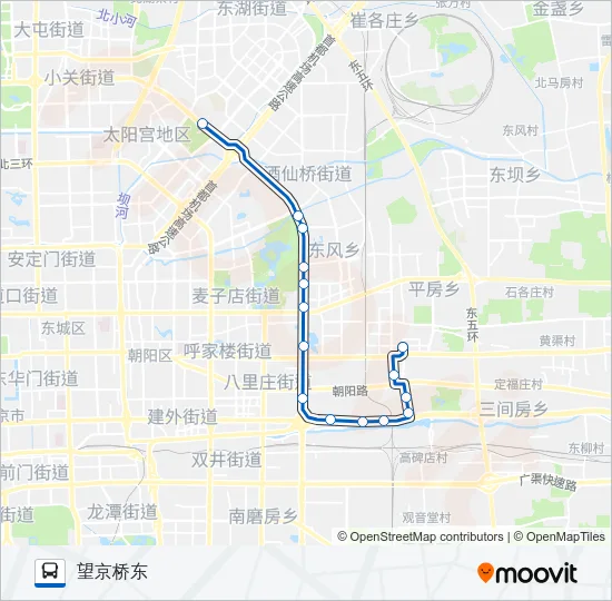 450 Bus Line Map