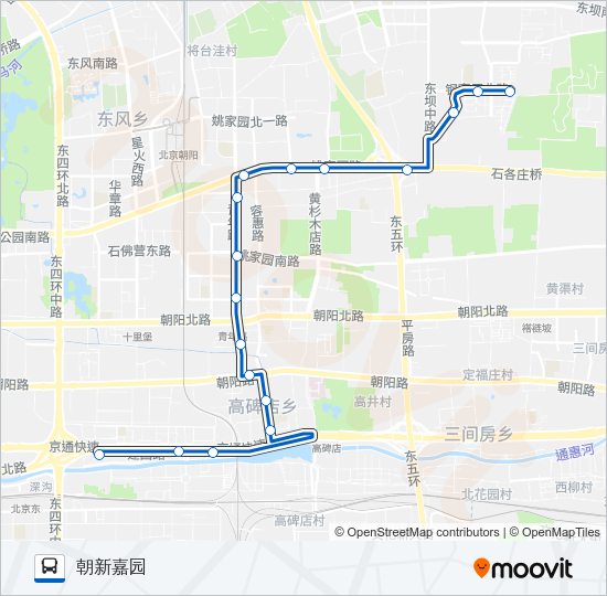 公交468路的线路图