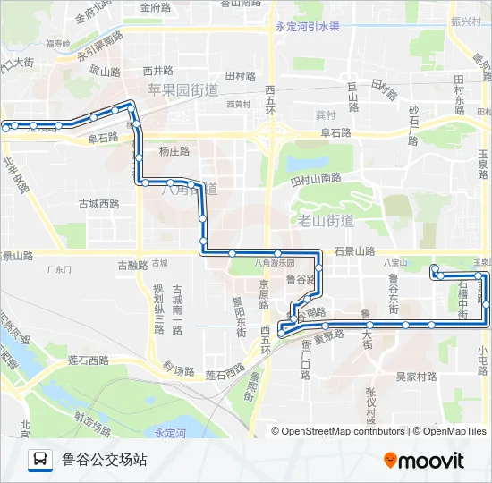 472 Bus Line Map