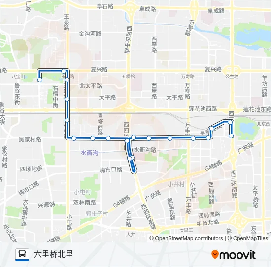 473 Bus Line Map