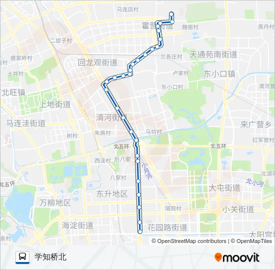478 Bus Line Map