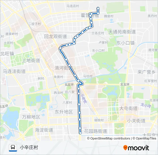478 Bus Line Map
