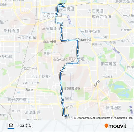 485 Bus Line Map
