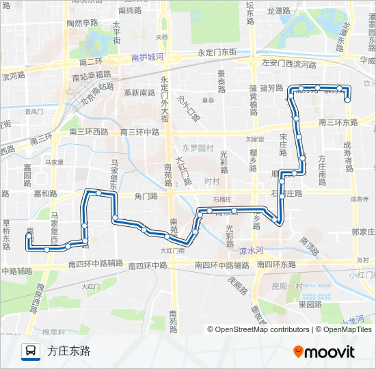 511 Bus Line Map
