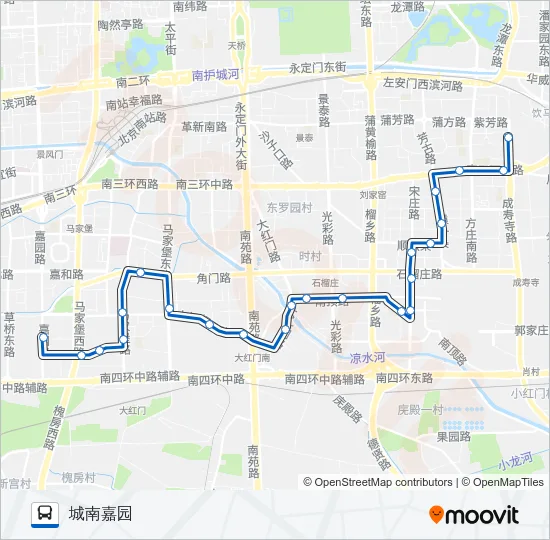 511 Bus Line Map