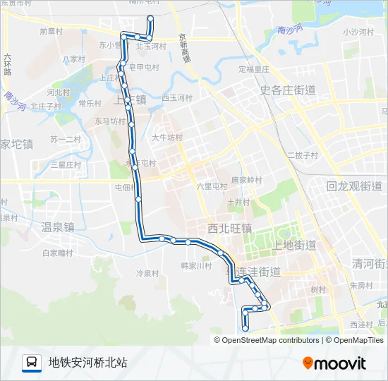 512 Bus Line Map