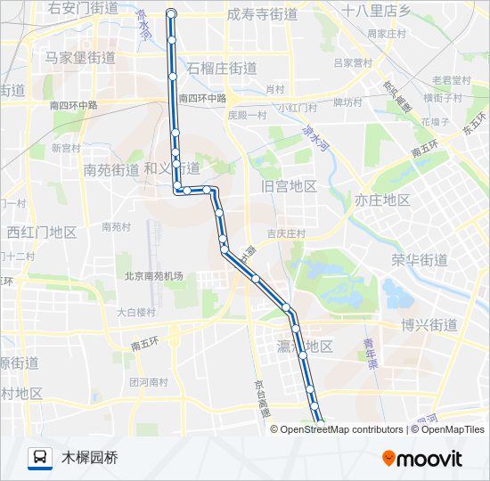 526 bus Line Map