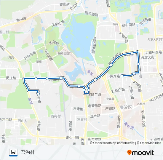 528 Bus Line Map