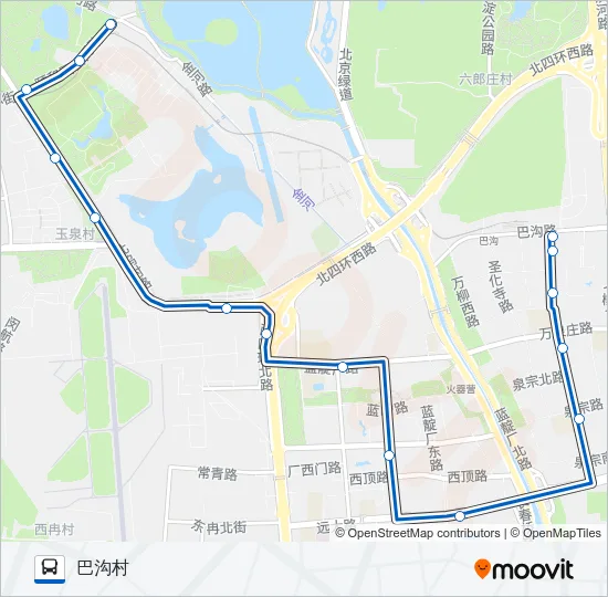 539 Bus Line Map