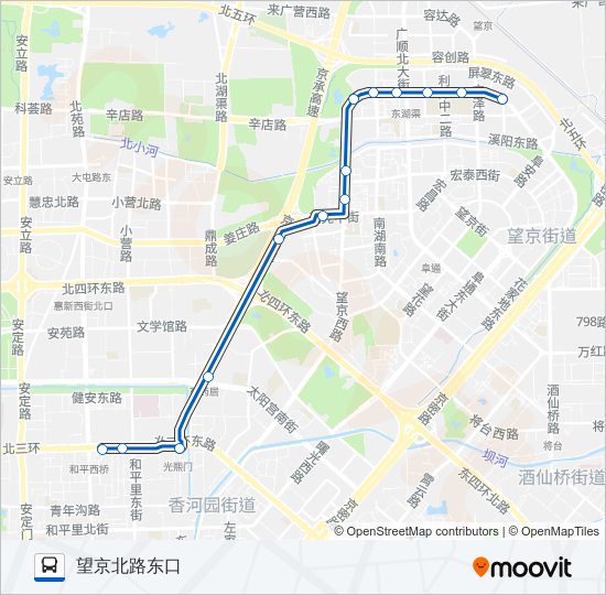 公交547路的线路图