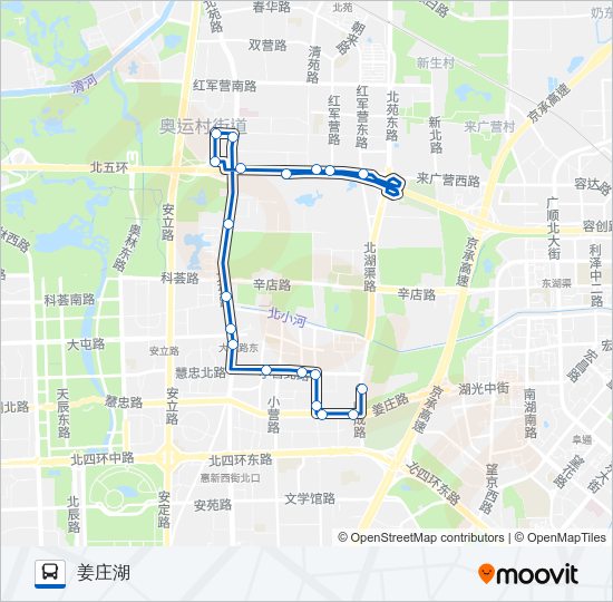 公交569路的线路图
