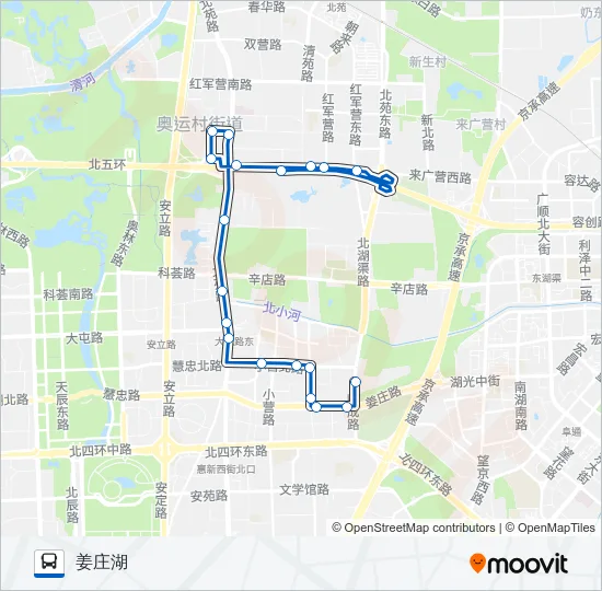 569 Bus Line Map